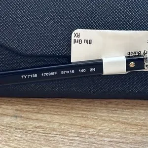 Tory Burch TY7138 17098F 57 Sunglasses Black Frame Grey-Blue Lens Generic Case Tory Burch | Accessories | Tory Burch Ty738 1798f 57  main image 3